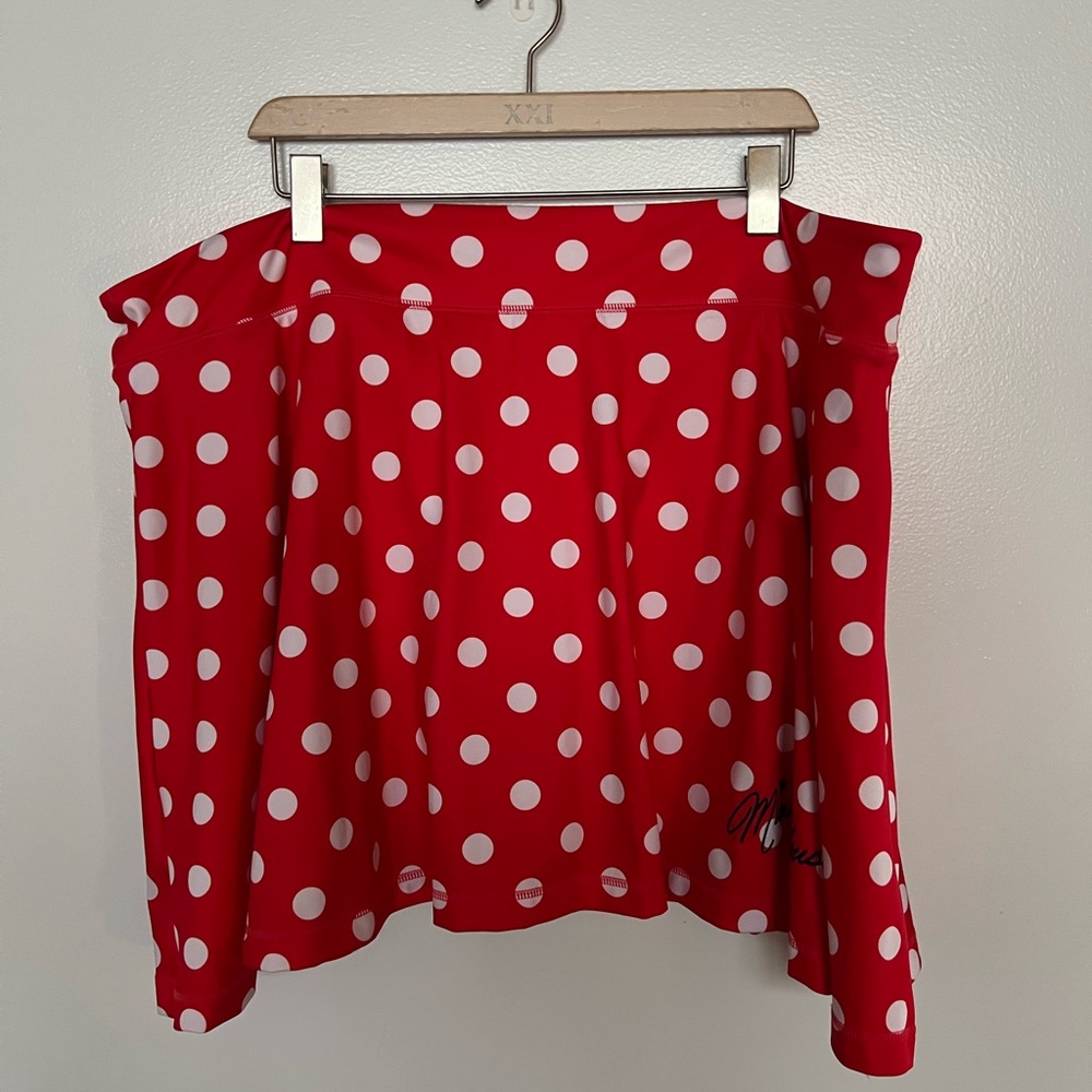 Disney Minnie Mouse Polka Dot Skort Sz 2X